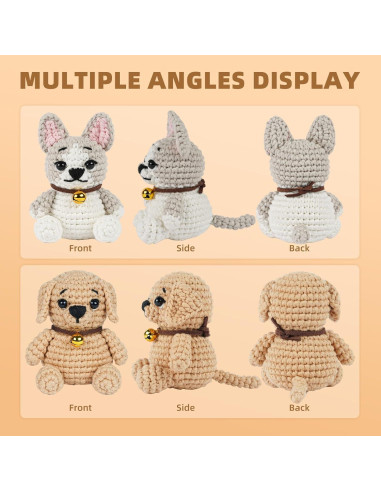 Kit de Crochet para Principiantes MOREJMTT - Hilo y Tutoriales