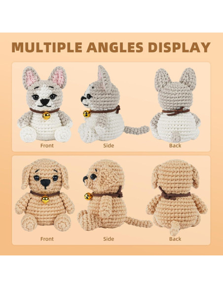 Kit de Crochet para Principiantes MOREJMTT - Hilo y Tutoriales