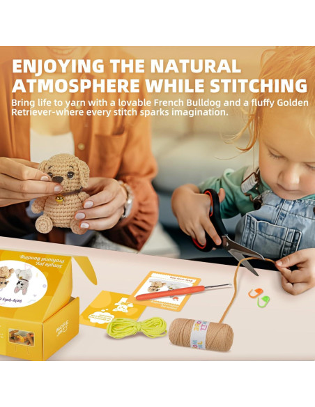 Kit de Crochet para Principiantes MOREJMTT - Hilo y Tutoriales