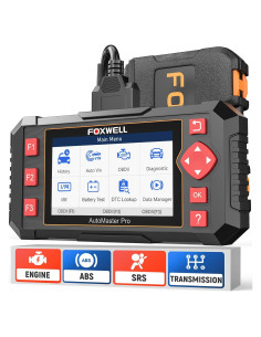 Escáner OBD2 FOXWELL NT604 Elite con Diagnóstico ABS SRS