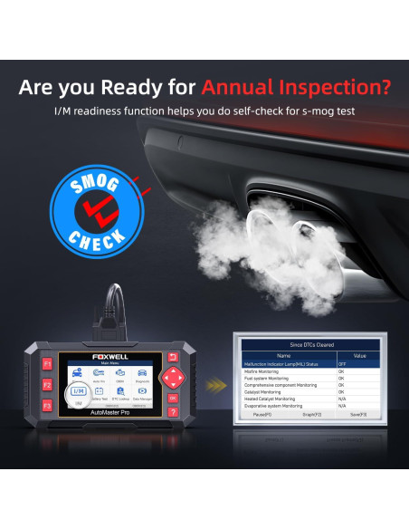 Escáner OBD2 FOXWELL NT604 Elite con Diagnóstico ABS SRS