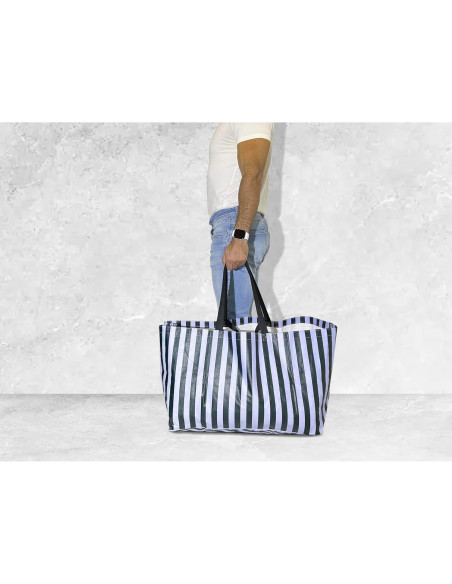 Bolsas de Compras Grandes Reutilizables 4 Pcs - PP Resistente Bolsas de Compras Grandes Reutilizables 4 Pcs - PP Resistente