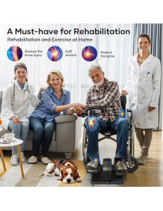 Máquina Elíptica de Escritorio HOMGIM HG-UD-2 Silenciosa 12 Niveles 2