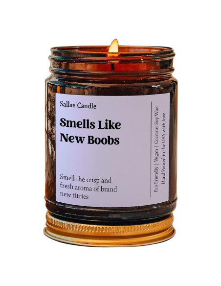 Vela de Cera de Soja Sallas 4oz y 9oz Ecológica Aromática