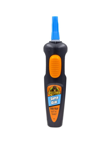 Bolígrafo Super Glue Gorilla 6g Transparente - Aplicador Fácil