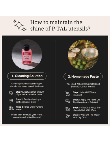 Olla Holandesa P-TAL de Cobre 3.5L Antiadherente 22.86cm