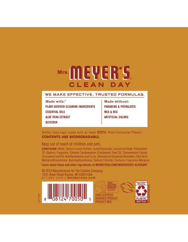 Juego de Cocina Mrs. Meyer's Manzana - 3 Productos de Limpieza