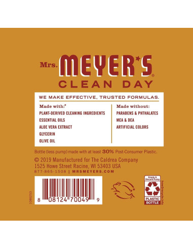 Juego de Cocina Mrs. Meyer's Manzana - 3 Productos de Limpieza