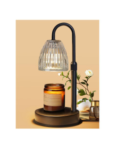 Lámpara Calentadora de Velas Linstaine Regulable con Temporizador