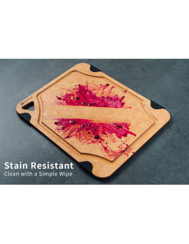 Tabla de Cortar Toptier 29.2x23.5cm Fibra de Madera Ecológica