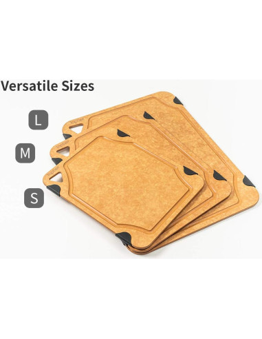 Tabla de Cortar Toptier 29.2x23.5cm Fibra de Madera Ecológica