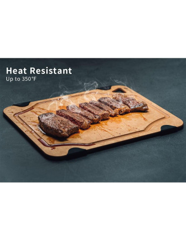 Tabla de Cortar Toptier 29.2x23.5cm Fibra de Madera Ecológica