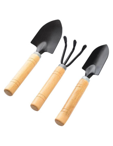 Juego de Herramientas de Jardín Mini 3 Piezas Snadulor