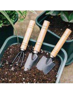 Juego de Herramientas de Jardín Mini 3 Piezas Snadulor 2