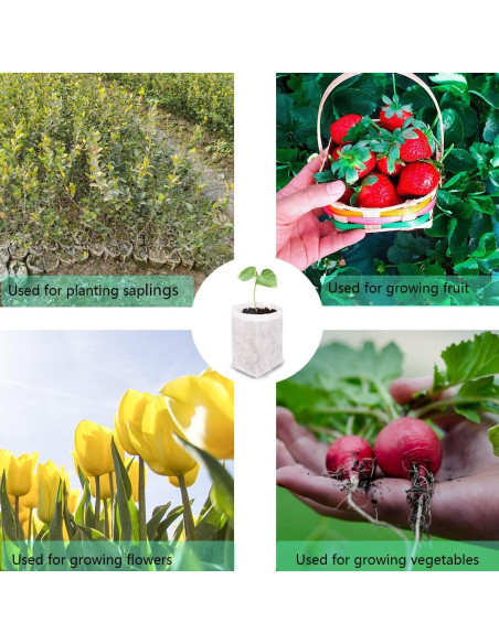 Bolsas de Vivero Biodegradables Gardtree 10x12 cm 400PCS