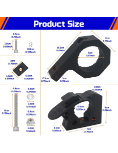 Kit de Abrazaderas de Liberación Rápida Samman 2 Piezas 10-16mm 2