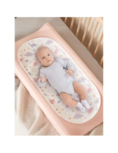 Protectores de Cambiador TILLYOU 100% Algodón Reutilizables 6 Pzs