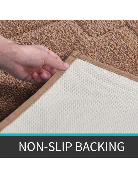 Juego de Alfombrillas de Baño CNNJ 3 Piezas Antideslizantes