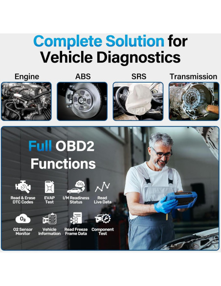 Escáner OBD2 BLCKTEC 460T Diagnóstico Automotriz Completo