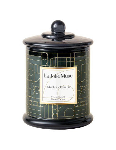 Vela de Soja Natural LA JOLIE MUSE Cedro y Ciprés 285g