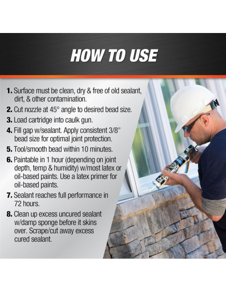 Sellador DAP Dynaflex Ultra 10.1 Oz Marrón para Exteriores