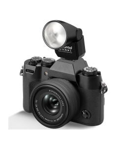 Mini Flash Speedlite Desiontal GN8 6200K para Cámara - Negro