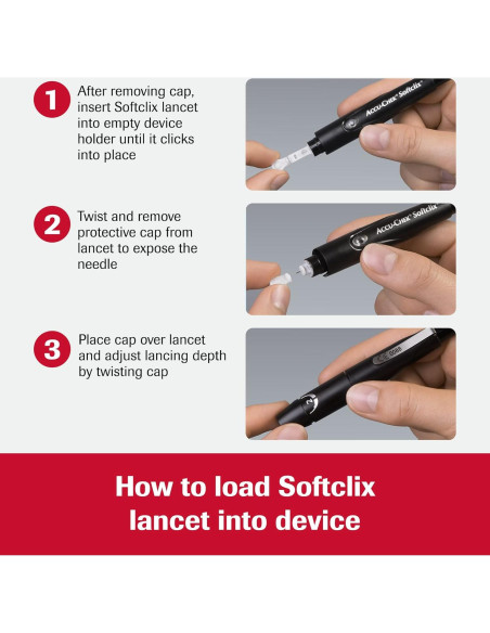 Dispositivo de punción Accu-Chek Softclix + 110 lancetas