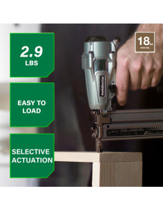 Clavadora Neumática Metabo HPT NT50A5 18 Gauge 1.31 kg 2