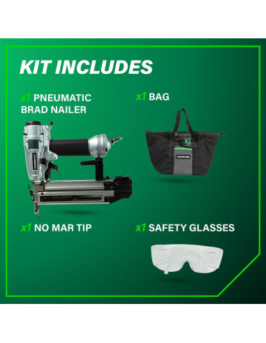 Clavadora Neumática Metabo HPT NT50A5 18 Gauge 1.31 kg