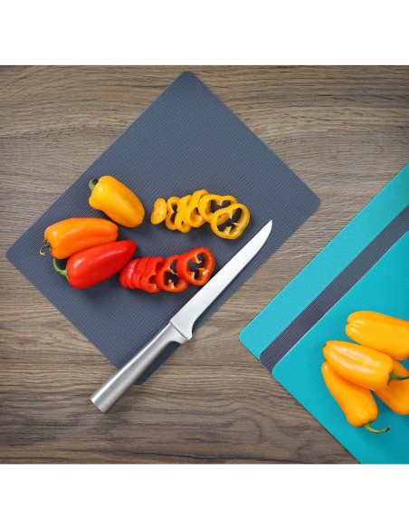 Set de 4 Tableros de Corte Flexibles Dexas 27.94x20.32cm Antideslizantes
