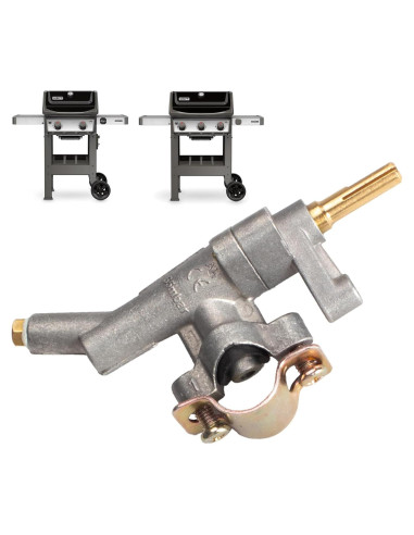 Válvula de Control de Quemador Principal PETKAO para Weber Spirit II