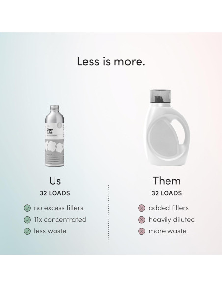 Detergente Líquido Bio Dirty Labs 255 ml Sin Fragancia Ecológico