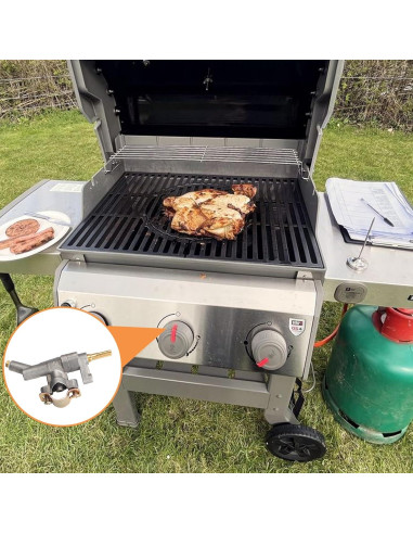 Válvula de Control de Quemador Principal PETKAO para Weber Spirit II