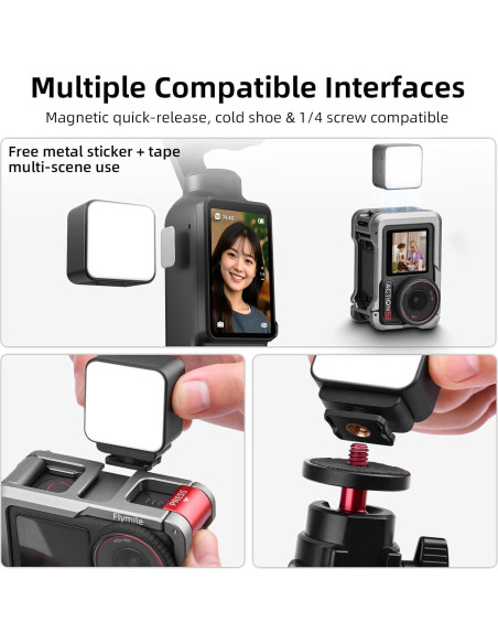 Luz de Relleno Magnética Pocket 3 - Shenzhen Heyi, 6500K