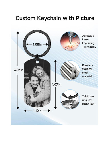 Llave Personalizada CDBUY con Foto y Texto - Regalo Único