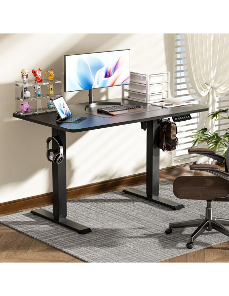 Escritorio Eléctrico Ajustable BIZUM 101.6x60.9 cm Negro