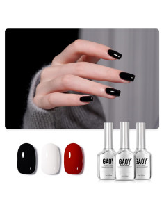 Kit de Esmalte de Uñas GAOY Vals Elegante 3 Colores 16ml