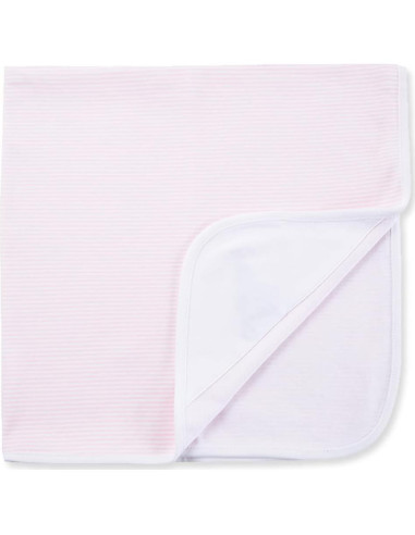 Manta de Envueltura 100% Algodón Little Me Conejitos 76x69cm