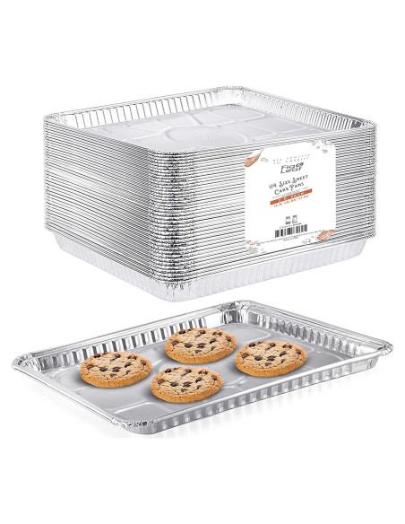 Bandeja para Galletas Fig & Leaf 1/4 Tamaño 32.5x22.6cm 25 Pack