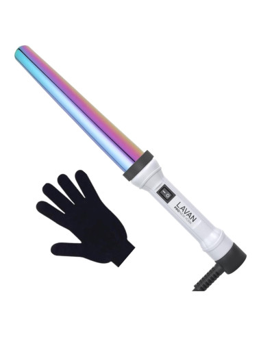 Varita de Rizar Cerámica Titanio 1.9-3.2 cm con Guante