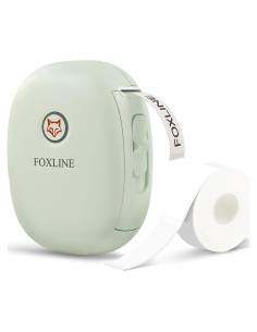 Impresora de Etiquetas FOXLINE F10 Bluetooth Verde Portátil