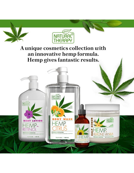 Gel de Ducha Crystalline Health & Beauty 2000 ml Cáñamo y Cítricos