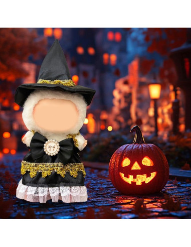 Conjunto de Ropa de Halloween para Muñeca Labubu 17cm