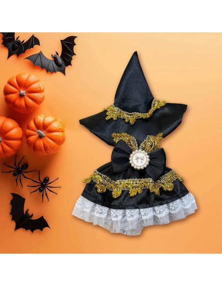 Conjunto de Ropa de Halloween para Muñeca Labubu 17cm