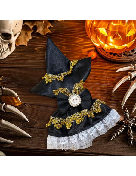 Conjunto de Ropa de Halloween para Muñeca Labubu 17cm
