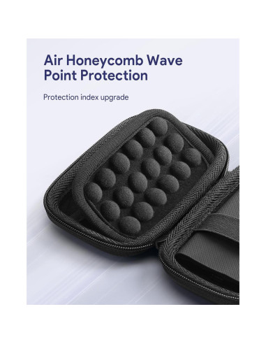 Funda Dura para SSD Samsung T9/T7 Shield - Impermeable - Negro