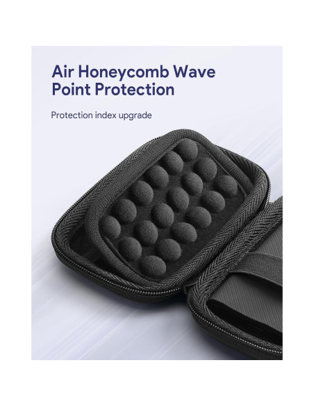 Funda Dura para SSD Samsung T9/T7 Shield - Impermeable - Negro