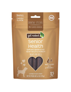Palitos Masticables Dentales Get Naked Pollo 175.8 g Sin Granos