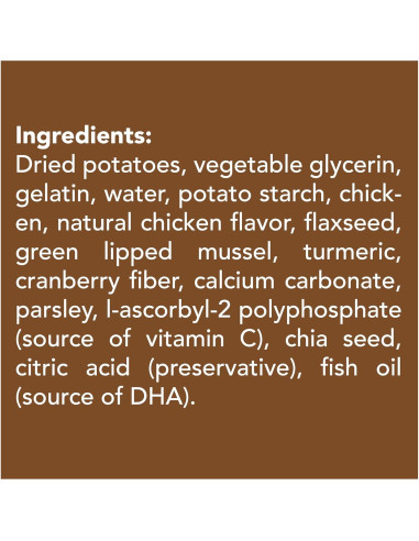 Palitos Masticables Dentales Get Naked Pollo 175.8 g Sin Granos