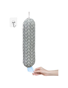 Organizador de Bolsas de Plástico SYIPO Plegable 55.88x22.86 cm Gris